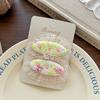 Autumn and Winter Lace Embroidery Bow Children's Hairpin Cute Girl Hair Ring Head Rope Girl Headdress Hair Accessories