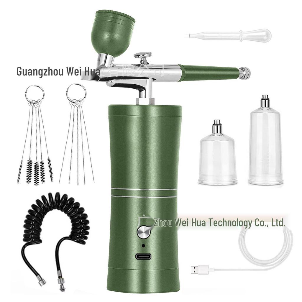 Portable Oxygen Injector Facial & Nail Art Airbrush for Hydration and Essence Spray