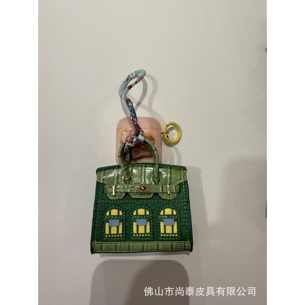 Mini Platinum House Pendant Cute Live Blind Box Pairing Pendant Car Key Pendant Headphone Bag Coin Purse