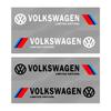 B5 VW For Volkswagen 2pcs Car Side Door Sticker Badge Decal Decoration Emblem For VW Volkswagen R Rline Jetta Golf Polo Beetle C