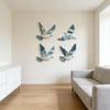 Holz Fliegende Vögel Wanddekorationen Tauben Wanddeko Nautisch Küstenmotiv Wandkunst Vogel Wandskulptur für Zuhause