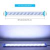 Super Slim LED Aquarium Lighting Rgb Aquatic Plant Light 18-58CM Extensible Waterproof Clip for Fish Tank 90-260V Color Lights