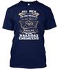 Only Badass Become Railroad Engineers All Men Are T Shirt Made In USA S To 5XL