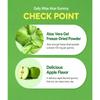 Chong Kun Dang Dailywise Aloe Extract Gummy refreshing apple flavor 5-Pack Bundle