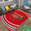 [1pc Football Club Office Chair Carpet] Digital Printed Area Rug for Home & Game Room Use, Soft Indoor Sofa Chair Mat