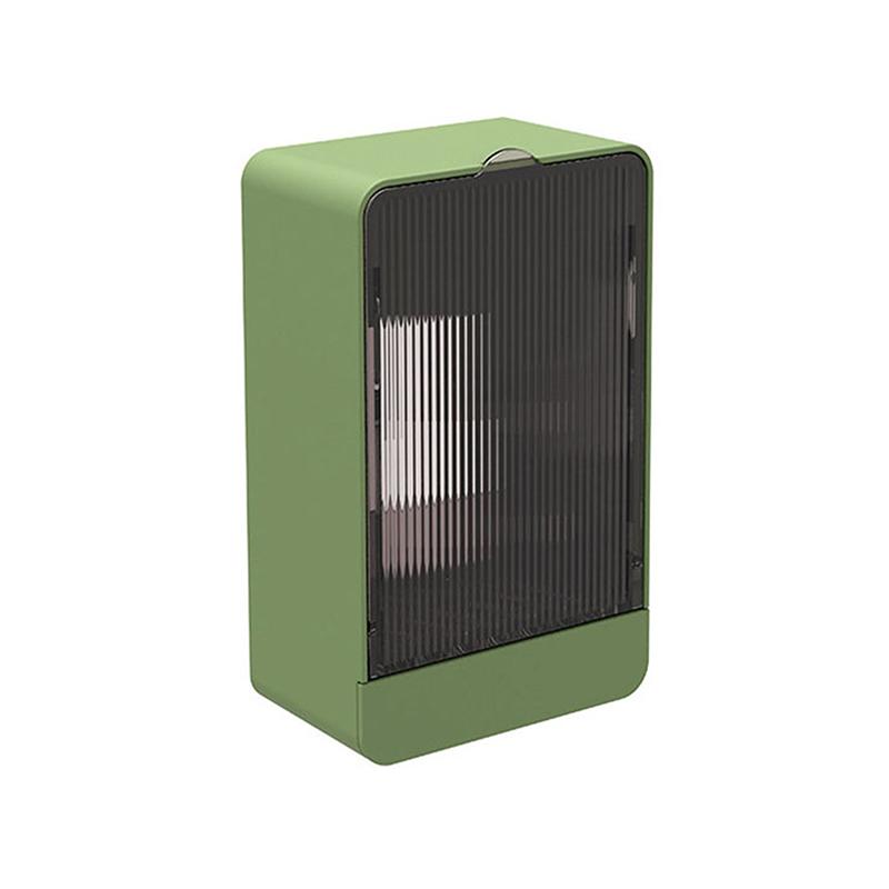 

Мыльница для душа, Держатель для кускового мыла с дренажем, Самодренирующаяся мыльница, Настенный контейнер-подставка для мыла зелёный