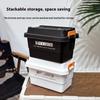 1PC Outdoor Tissue Case Desktop Napkin Paper Storage Box Portable Camping Picnic Seasoning Bottle Organizer Sundries Bucket