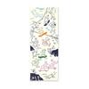 Miyamoto Towel Kenema Chusen Tenugui: Choju-giga (Animal Scroll) - Skateboard Design, Approx. 33x90cm, Made In Japan. Traditional Japanese