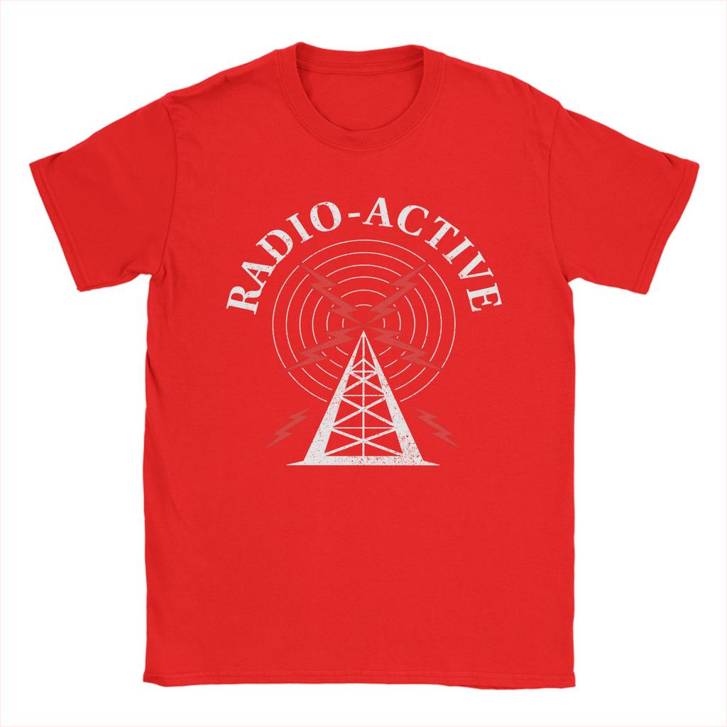 Unisex TShirts Amateur Radio Ham Radio Casual Cotton Tees Short Sleeve T Shirts Crew Neck Clothes Gift Idea