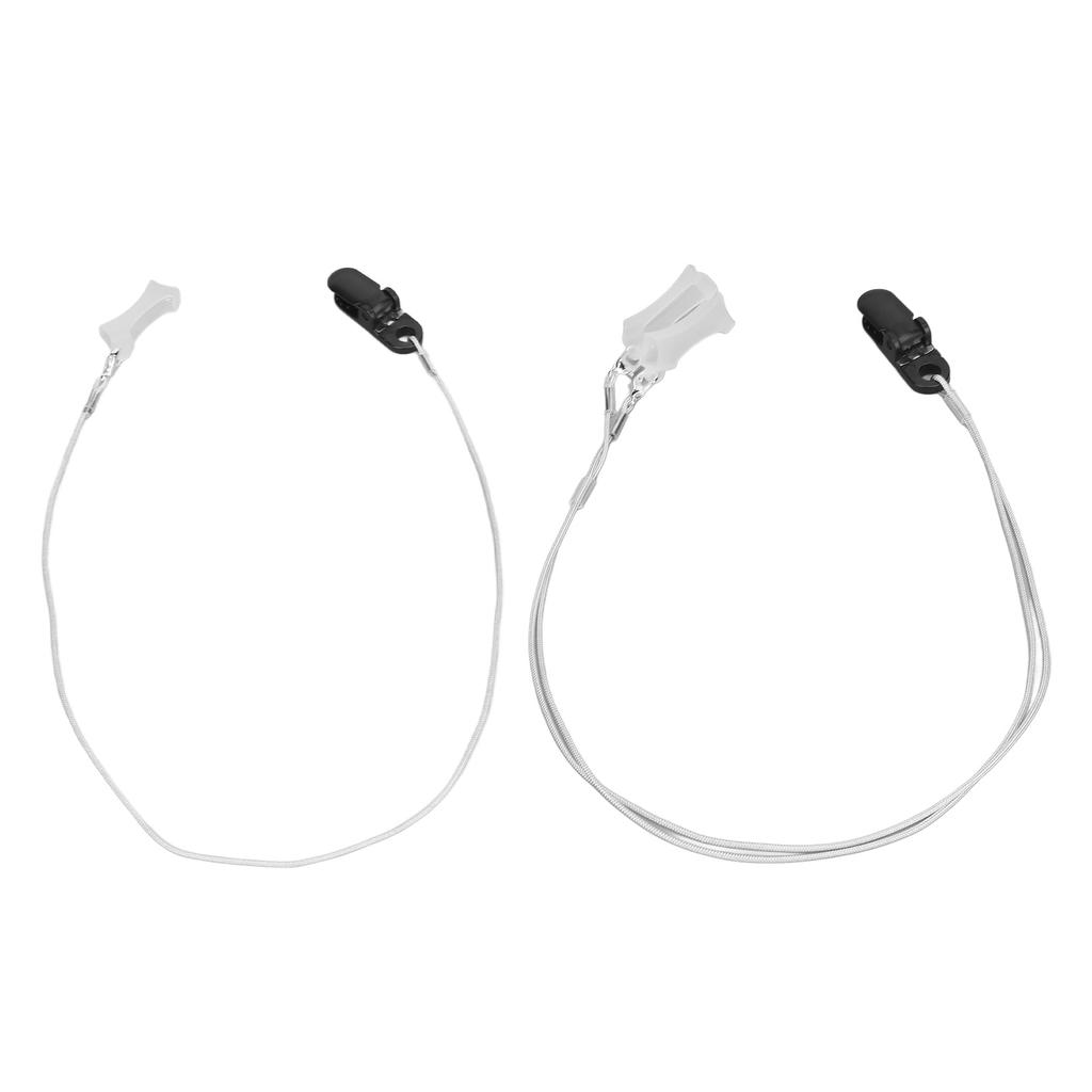 Sound Aid Clip Protector Lanyard Fixation Rope Portable Prevent Lost Sound Amplifier Clip Holder Bla