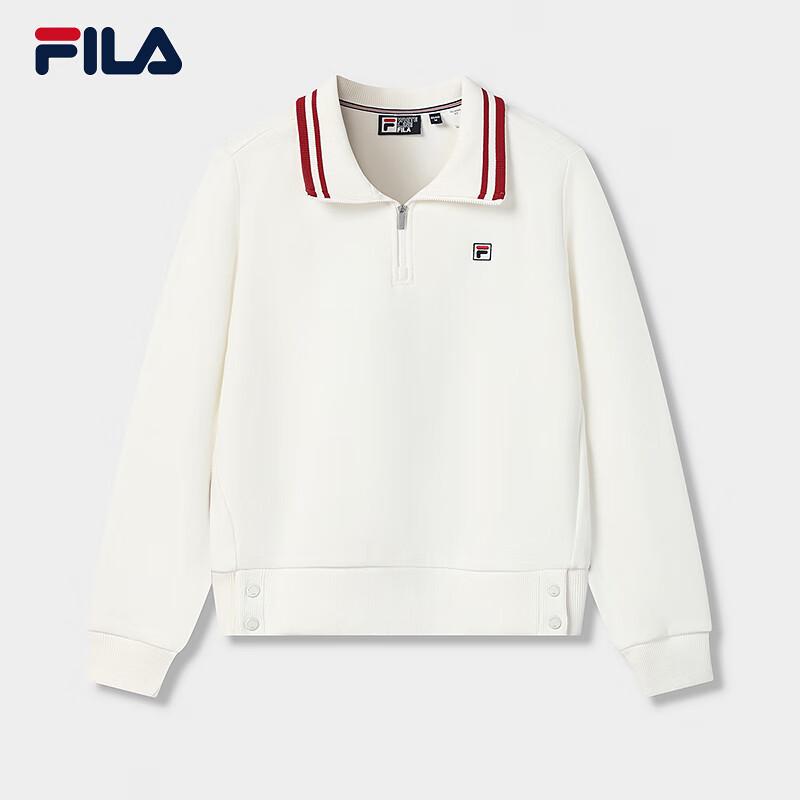 FILA Women s Pullover Knit Sweatshirt S