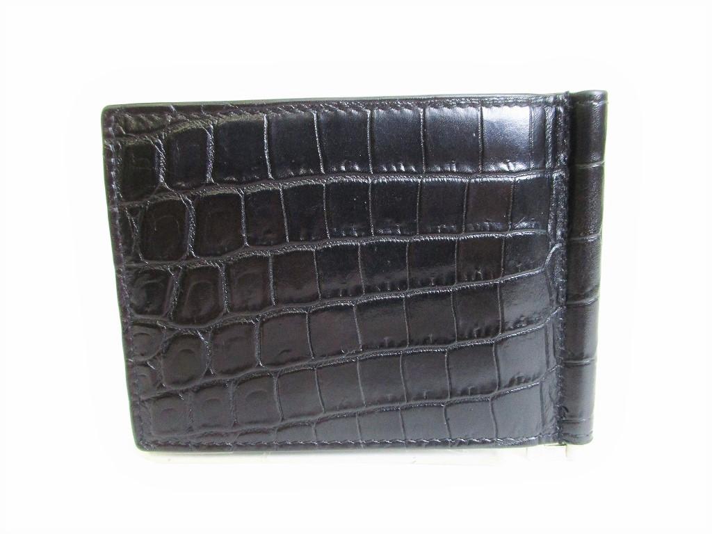 Authentic Saint Laurent Paris Black Leather Bifold Bill Wallet Purse #7924 Seller Refurbished