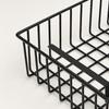 Under Shelf Storage Basket, Metal Wire Organiser, Hanging Basket for Kitchen, Cupboard,