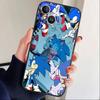 P-Shadow the Hedgehog Phone Case For iPhone 16,15,14,13,12,17,Pro Max,Plus Silicone Black Case