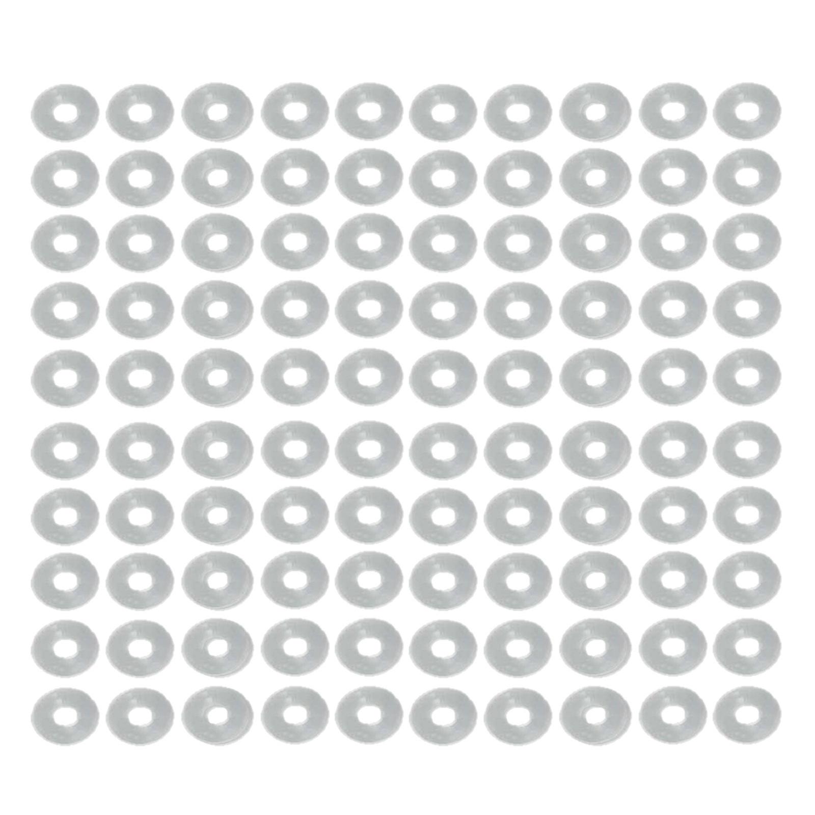 

100 шт. гладкие прозрачные фиксаторы для сережек мягкие и эластичные силиконовые дисковые подушечки для сережек стабилизирующие патчи для поддержки мочки уха 3