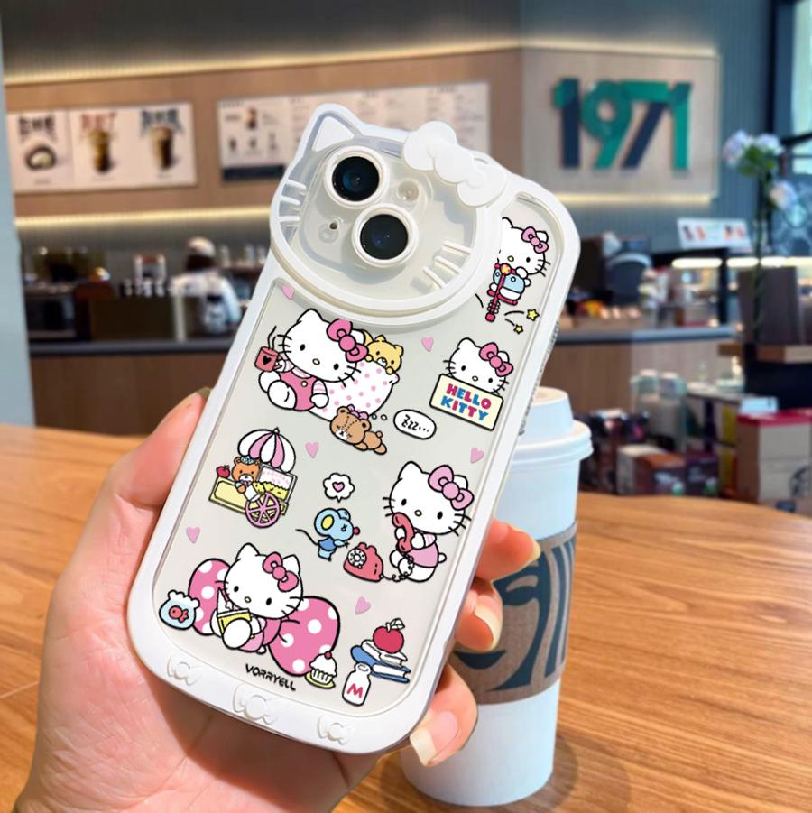 Compatible Phone Case for Apple 17PRO - Fun Sanrio Theme Inspired by TEMU/Shein/Tiktok