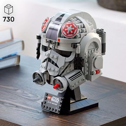 LEGO Star Wars AT-AT Driver(TM) Helmet, Toy, Birthday Gift, Building Blocks, Men, Women, Space, 75429