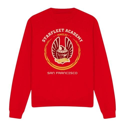 STAR TREK Unisex Adult Academy Heraldry Sweatshirt