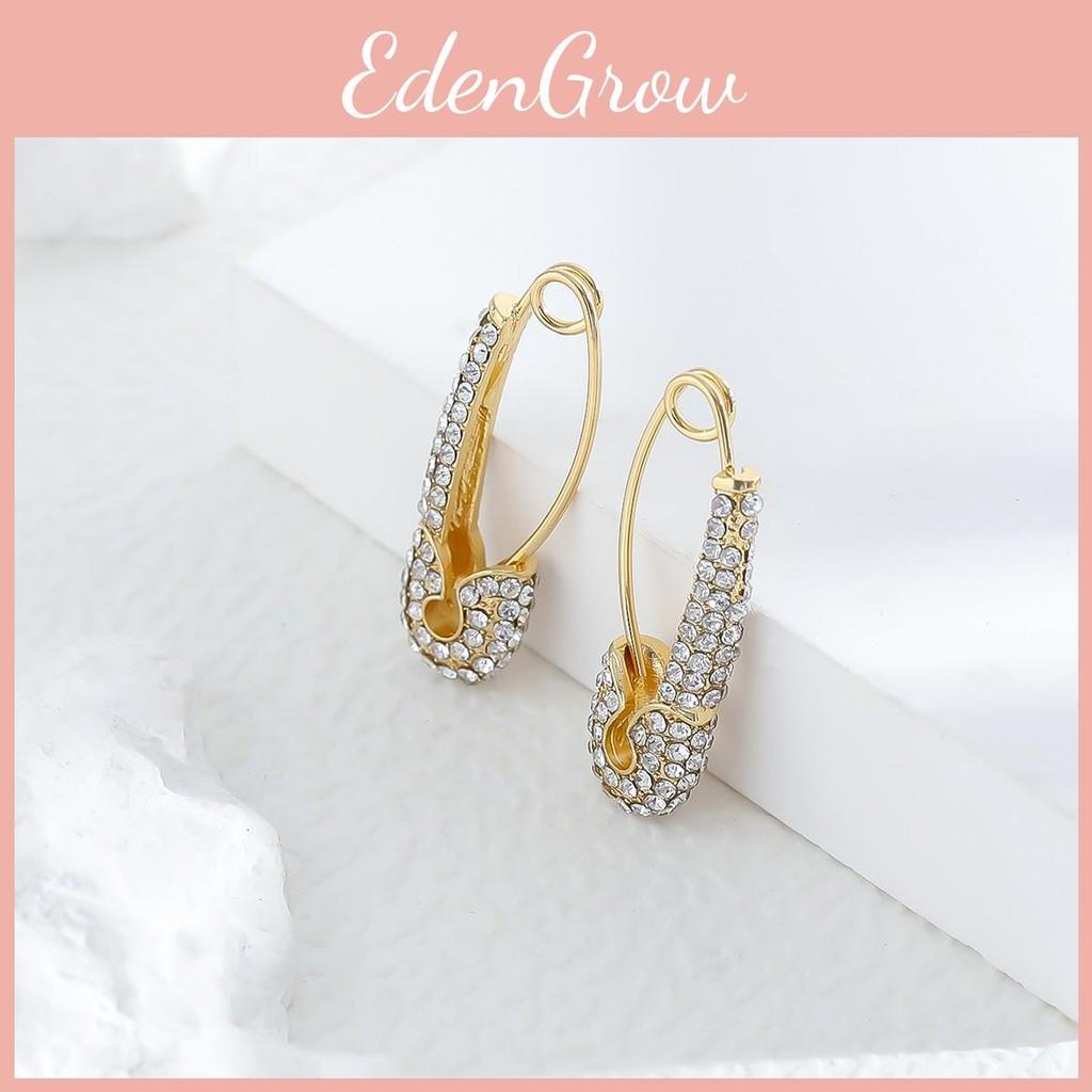 Elegant Geometric Colorful Rhinestone Earrings Perfect For Outfit Any