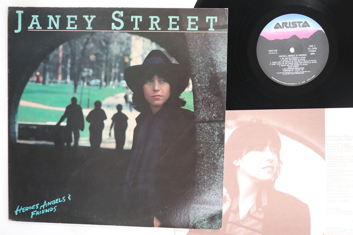 Виниловая пластинка JANEY STREET  Heroes Angels  Friends 25RS240 ARISTA 1984 Япония Рок Б/у