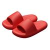 Festive Red Summer Wedding Slippers: Non-Slip Indoor Sandals for Couples