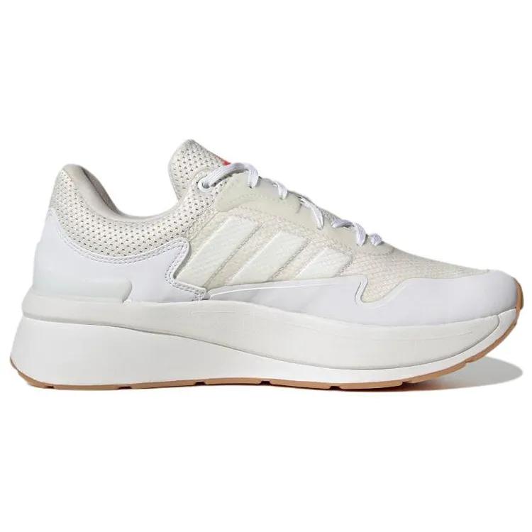 adidas ZNCHILL Lightmotion+ 'White Gum' (Unisex) Cloud White / Cloud White / Bright Red Running Shoes GX6851