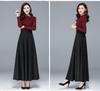 Plus Size A-Line Flowing Skirt – New Spring/Autumn Style for a Professional, Slimming Look