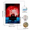 Full Round Diamond Painting The Princess On The Sea Art Rhinestone Picture Mosaic DIY 5D Cross Stitch Embroidery Home Decoration