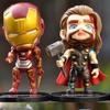Scatola a Sorpresa Action Figures Marvel Avengers, Batman Iron Man Spider-Man Captain America Giocattoli, Ornamenti Modello da Collezione per Bambini e Fan
