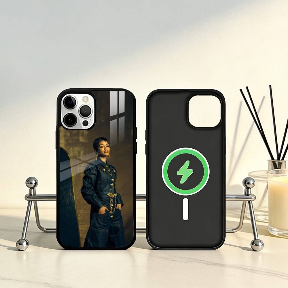 

Singer Teyana Taylor Phone Case For iPhone17,16,15,14,13,12,11 Plus,Pro Max Magnetic For Magsafe Wireless Charging iPhone15Plus