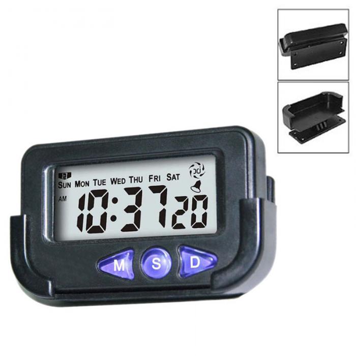 Newly Portable Pocket Sized Digital Electronic Travel Alarm Clock Automotive Electronic Stopwatch  Sale
