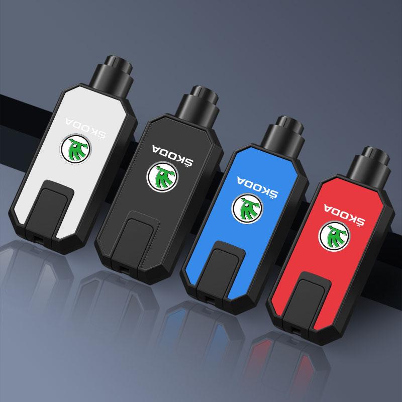 3 v 1 Bezpečnostné kladivo do auta Núdzový rozbíjač skla Vysoká tvrdosť Pre Skoda Octavia Superb Rapid Kodiaq Karoq Fabia Kamiq Roomster Citigo