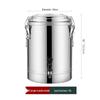 Shouli Stainless Steel Insulated Thermal Bucket with Single Faucet 70L