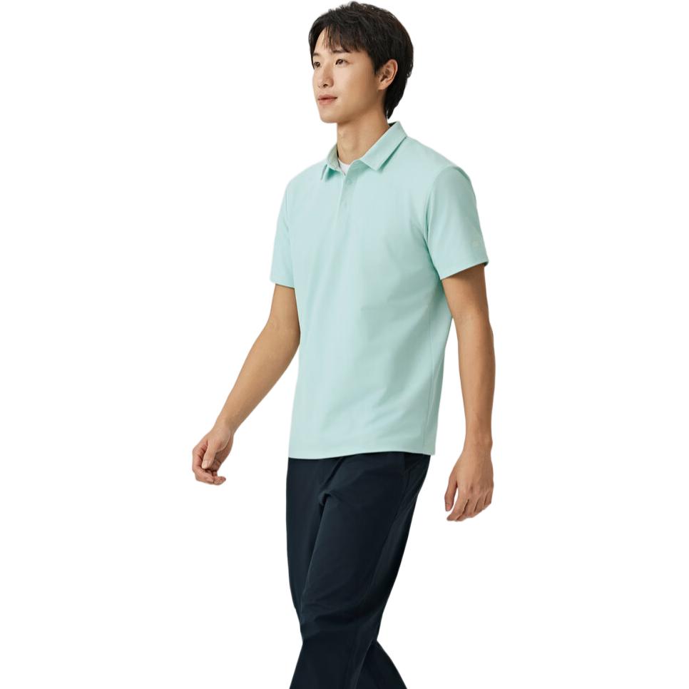 Skechers Moisture Wicking Breathable Polo Knit Short Sleeve Quick Dry Shirt Men tops P226M011-019Z