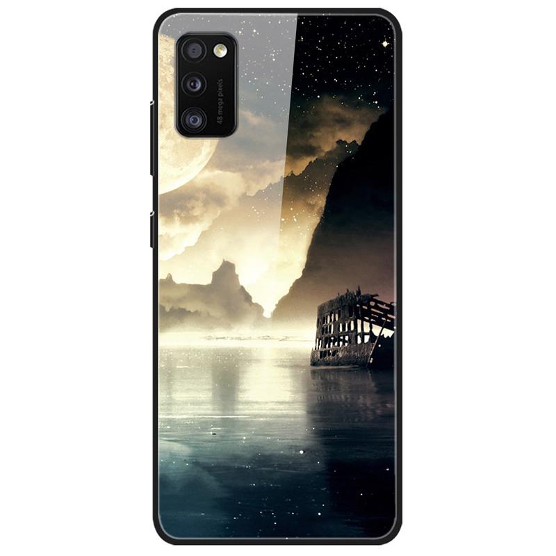 Tempered Glass Hard Case for Samsung Galaxy M31s M21s M31 M21 M51 Phone Cover Protective M 21s Fundas Fashion M 31s