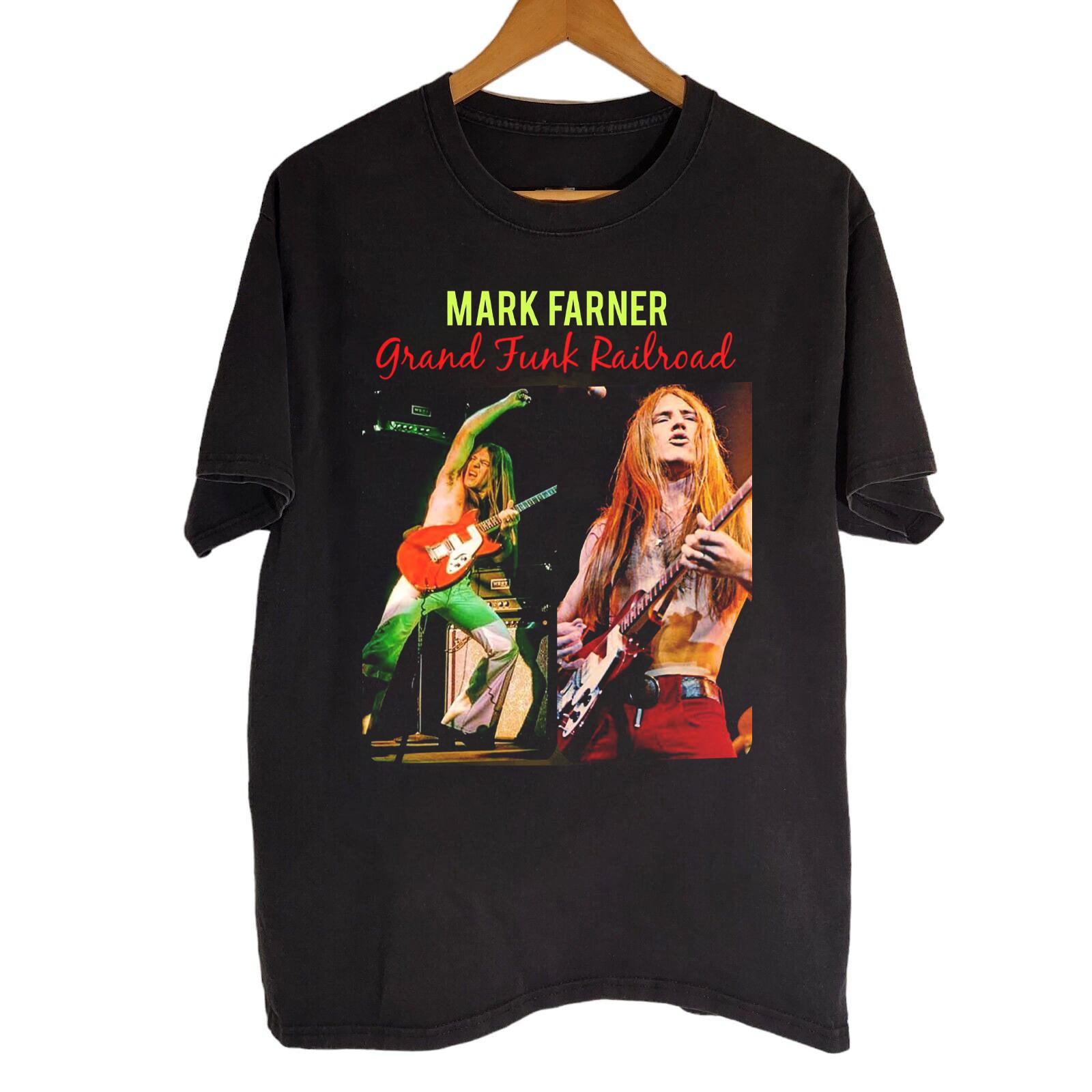 Mr. Mark Farner - Grand Funk Railroad Black Cotton Shirt S-5XL L823 XXXXL