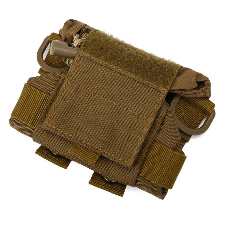 Tactical Water Bottle Pouch Hiking Camping Outdoor Gear Storage Waist Pack Accessory Bag In Camo Black Olive Brown