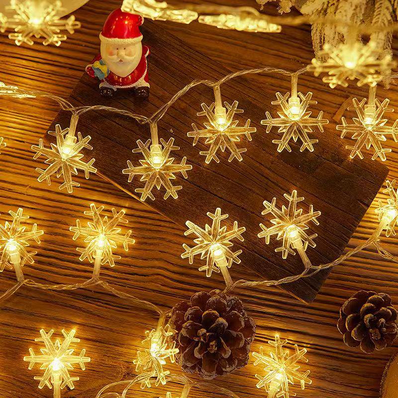Battery Operated Christmas LED String Lights for Outdoor/Indoor Decor, Festival & Camping Atmosphere, Colorful Night Lights