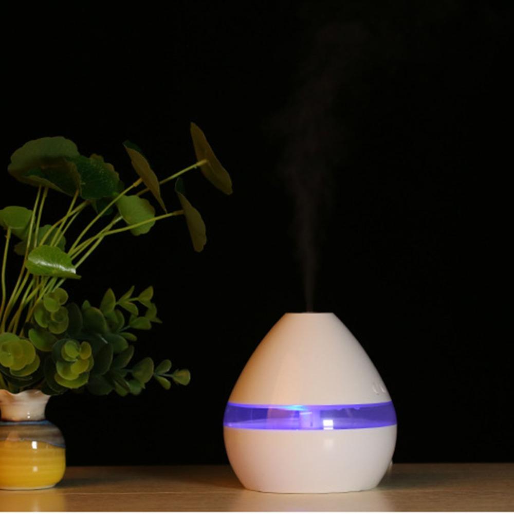 Plastic Essential Oil Diffuser White Cold Mist Maker Quiet Air Humidifier Home Decoration