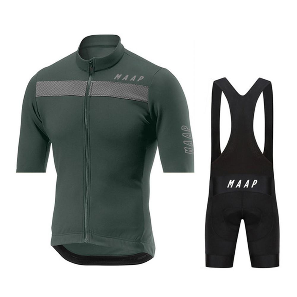 MAAP Outdoor Riding Suit for Road Mountain Bike Riding Suit Summer Short Sleeve Overalls XXS