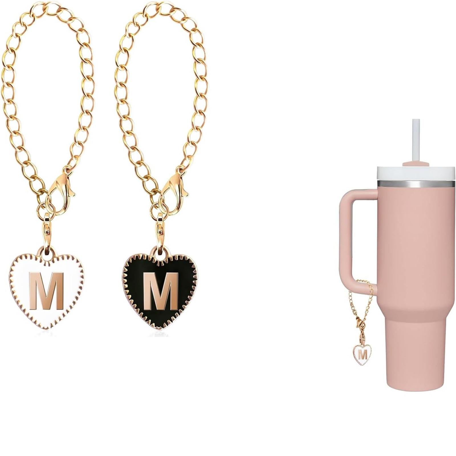 2 шт. аксессуары-подвески с буквами для чашки — фото 14