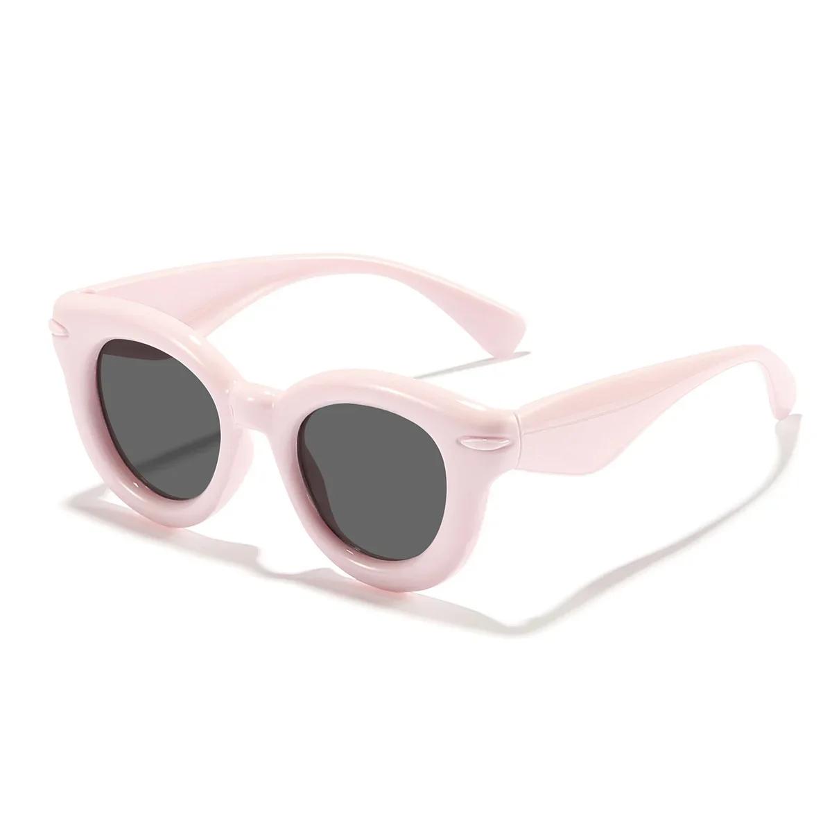 

New Children s Color Matching Sunglasses For Boys And Girls, UV Resistant Baby Summer SunShades sun shading, sun protection розовый