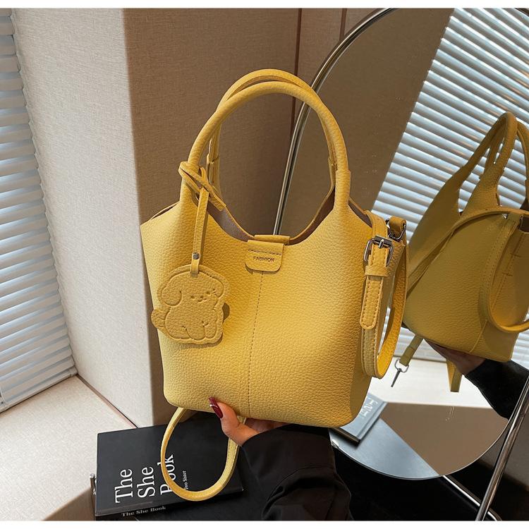 Hand bag high-end women's small women's bag new versatile bucket single shoulder oblique span bag