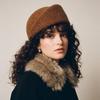Fedoras Beret Hat French Style Airline Stewardess Caps Fashion Pillbox Hat Cocktail Event