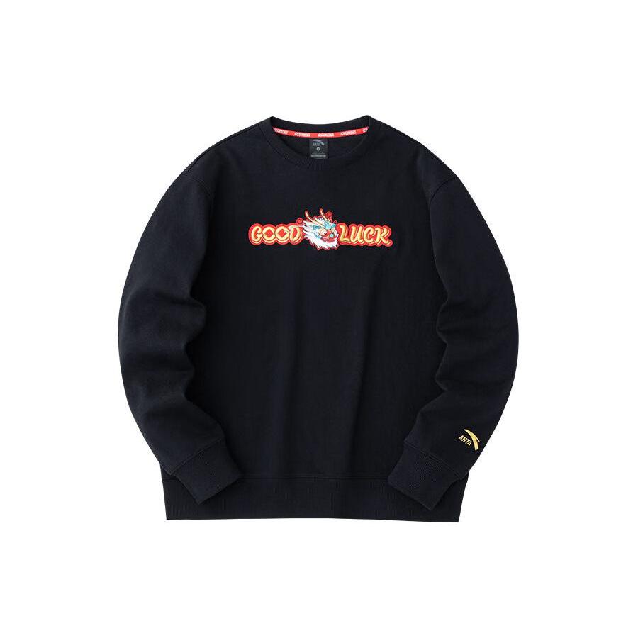 Свитшот Anta Life Collection Мужской Базовый Черный 152418760-3 S