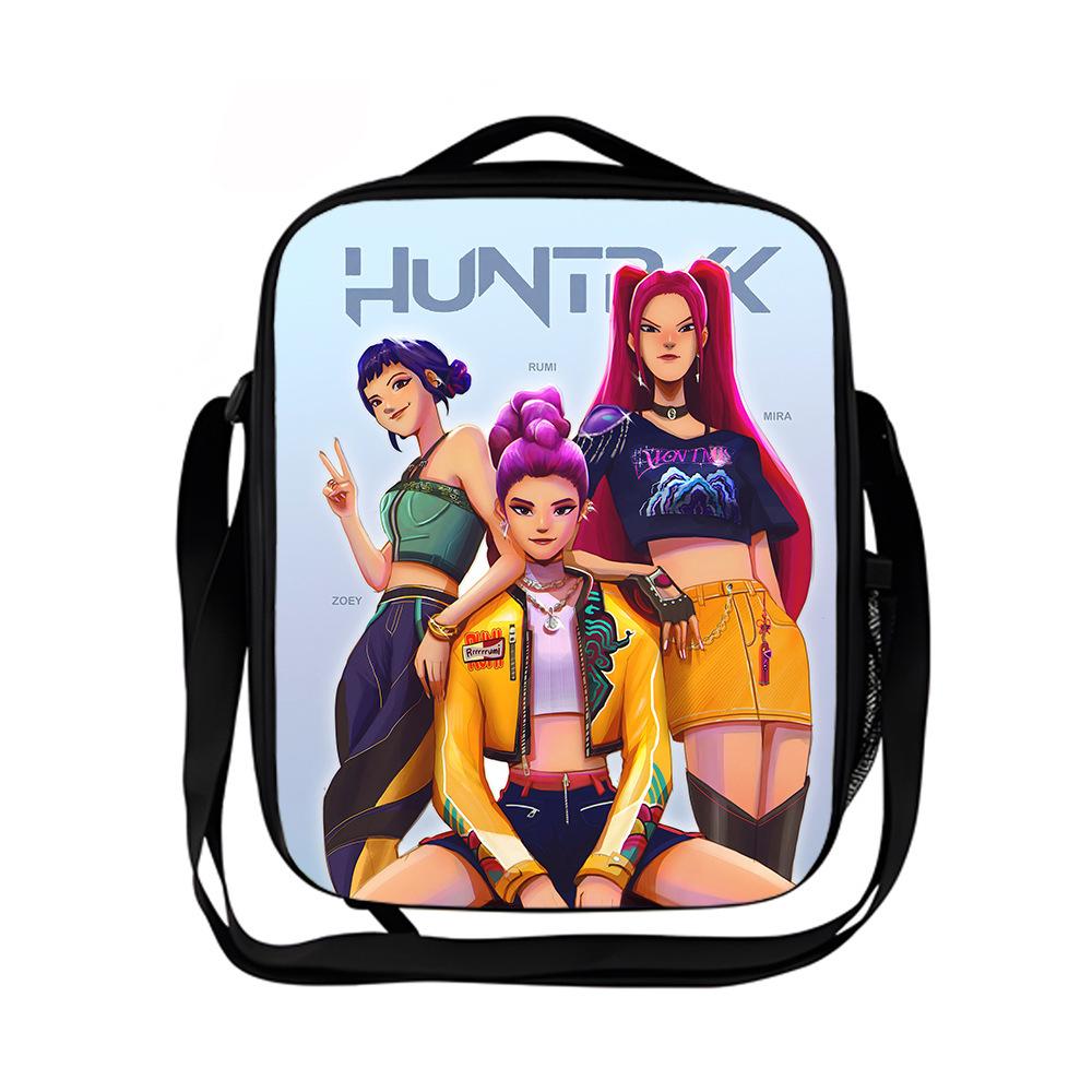 Kpop Demon Hunters Kpop Demon Hunters Student Meal Bag Satchel