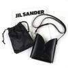 Excellent JIL SANDER Shoulder Bag Curve Crossbody Calfskin Lambskin J07WG0082 Used