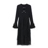 MIXMAX Casual Versatile Temperament Long-Sleeved Dress