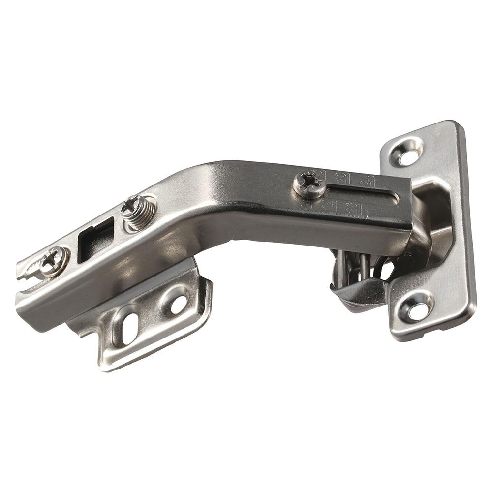 2pcs Hydraulic Cabinet Hinges Stainless Steel Cabinet Hardware Lazy Susan Hinge Cupboard