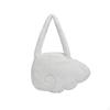 Wing Bag Fuzzy Shoulder Cute Material Handbag for Girls, Teens, Photoshoots, Daily